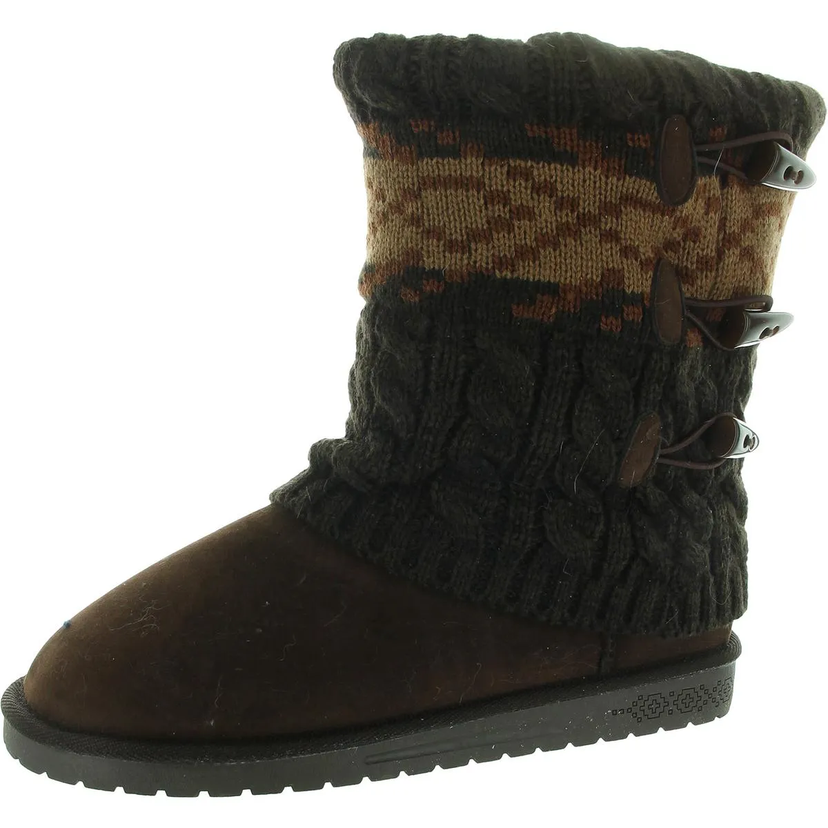 Cheryl Womens Faux Suede Cold Weather Casual Boots