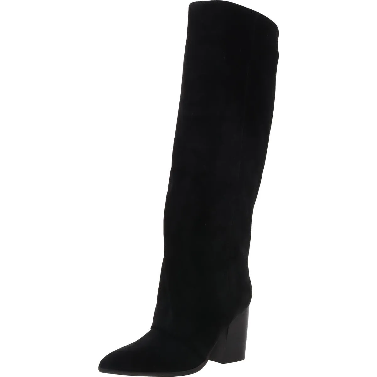 Chicke Womens Solid Suede Knee-High Boots