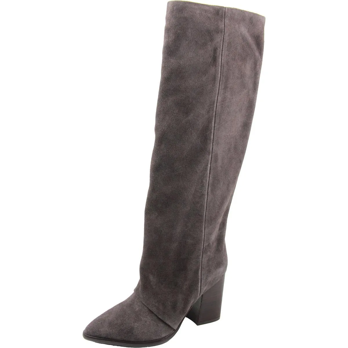 Chicke Womens Solid Suede Knee-High Boots