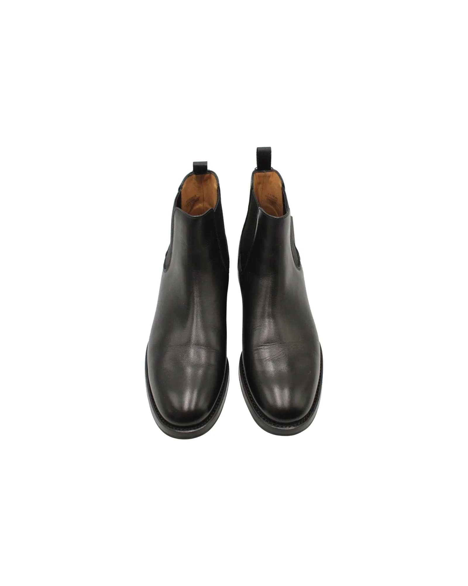 Church's Monmouth WG Chelsea Boots in Black Calfskin Leather