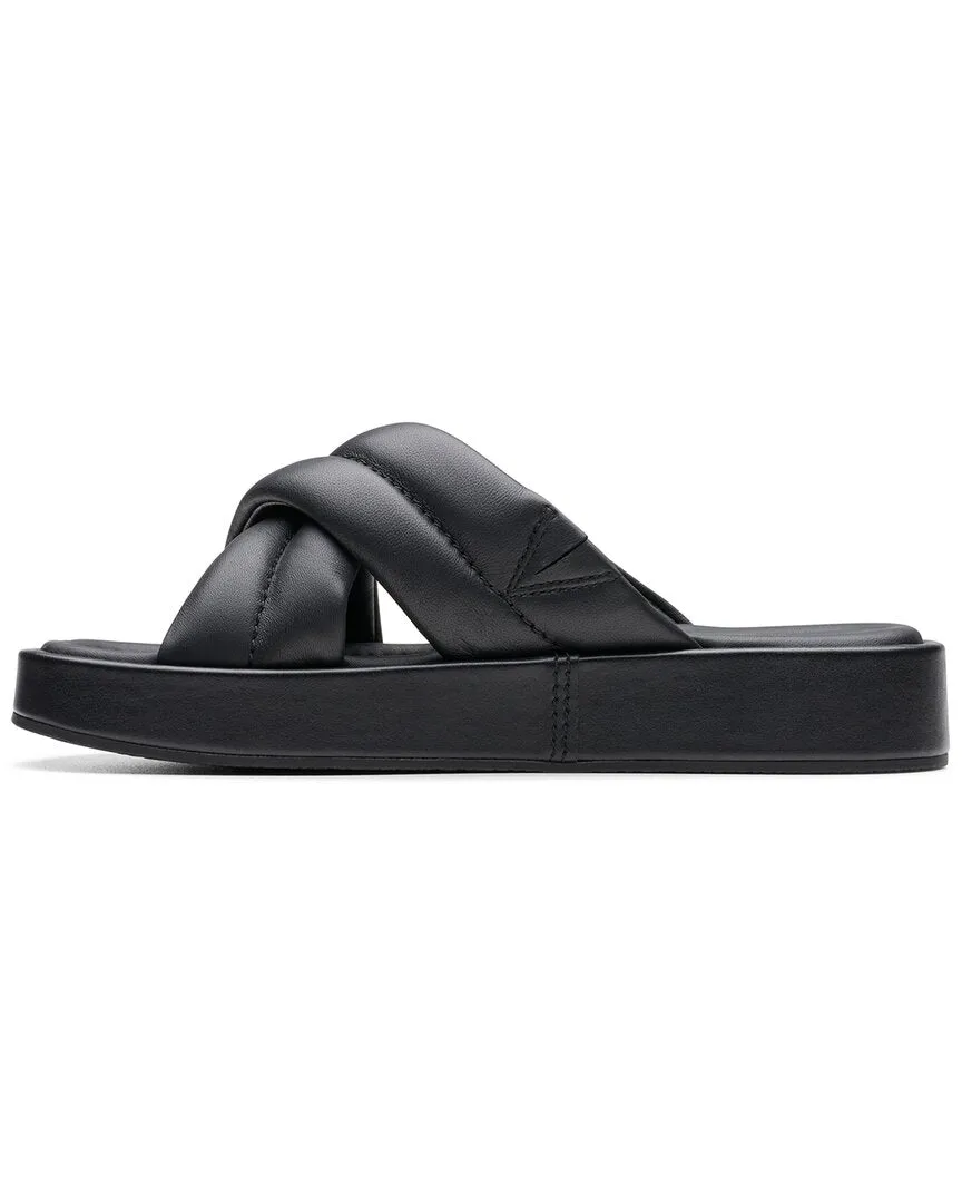 Clarks Alda Glide Leather Sandal
