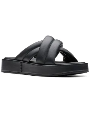 Clarks Alda Glide Leather Sandal