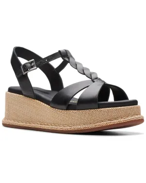 Clarks Kimmei Twist Leather Sandal