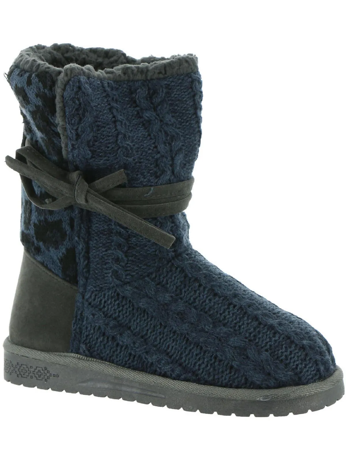 Clementine Womens Cable Knit Cold Weather Winter Boots