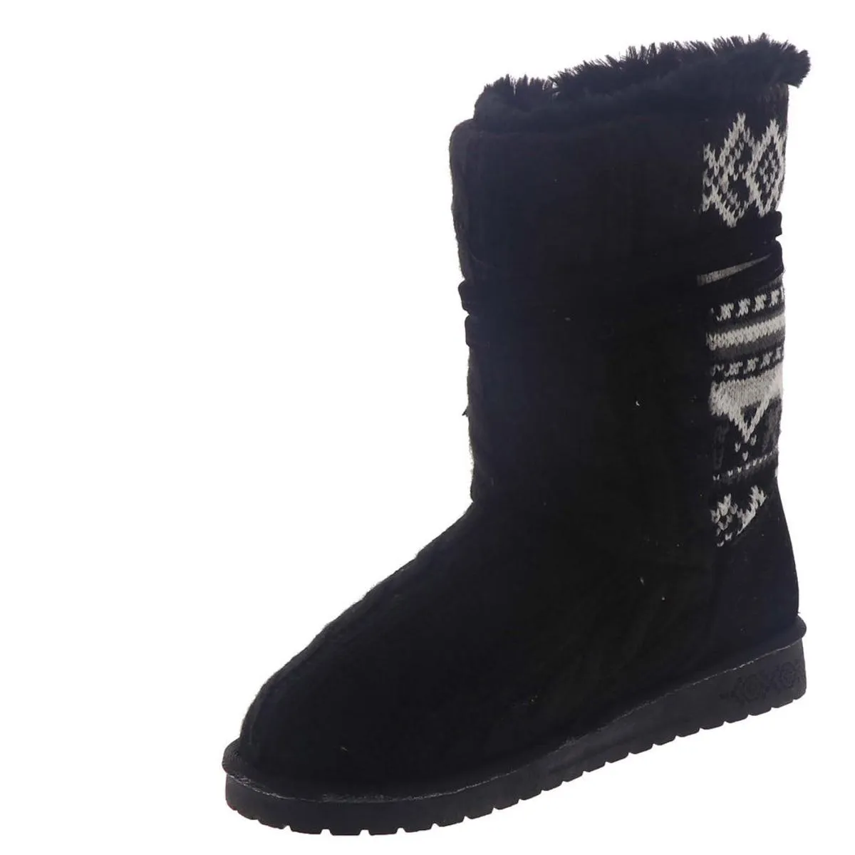 Clementine Womens Cable Knit Cold Weather Winter Boots