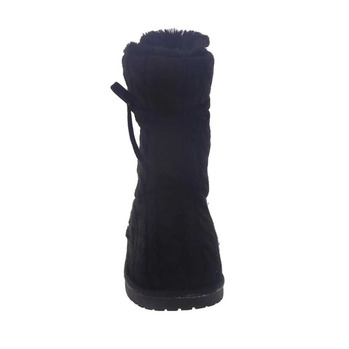 Clementine Womens Cable Knit Cold Weather Winter Boots