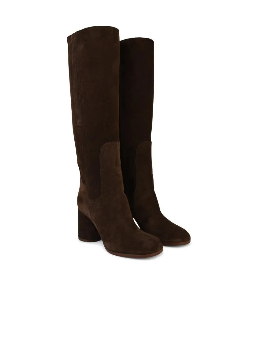 Cleo' Brown Suede Boots