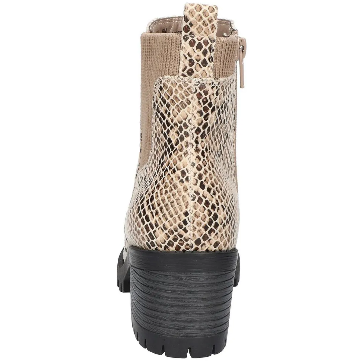 Connery Womens Heel Stretch Ankle Boots