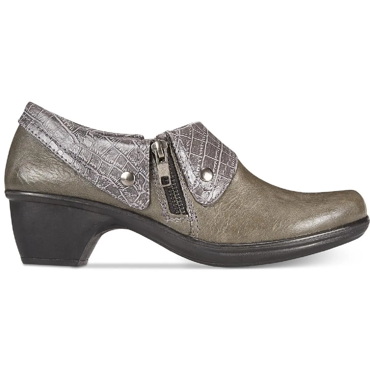 Darcy Womens Faux Leather Slip On Shooties