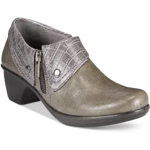 Darcy Womens Faux Leather Slip On Shooties