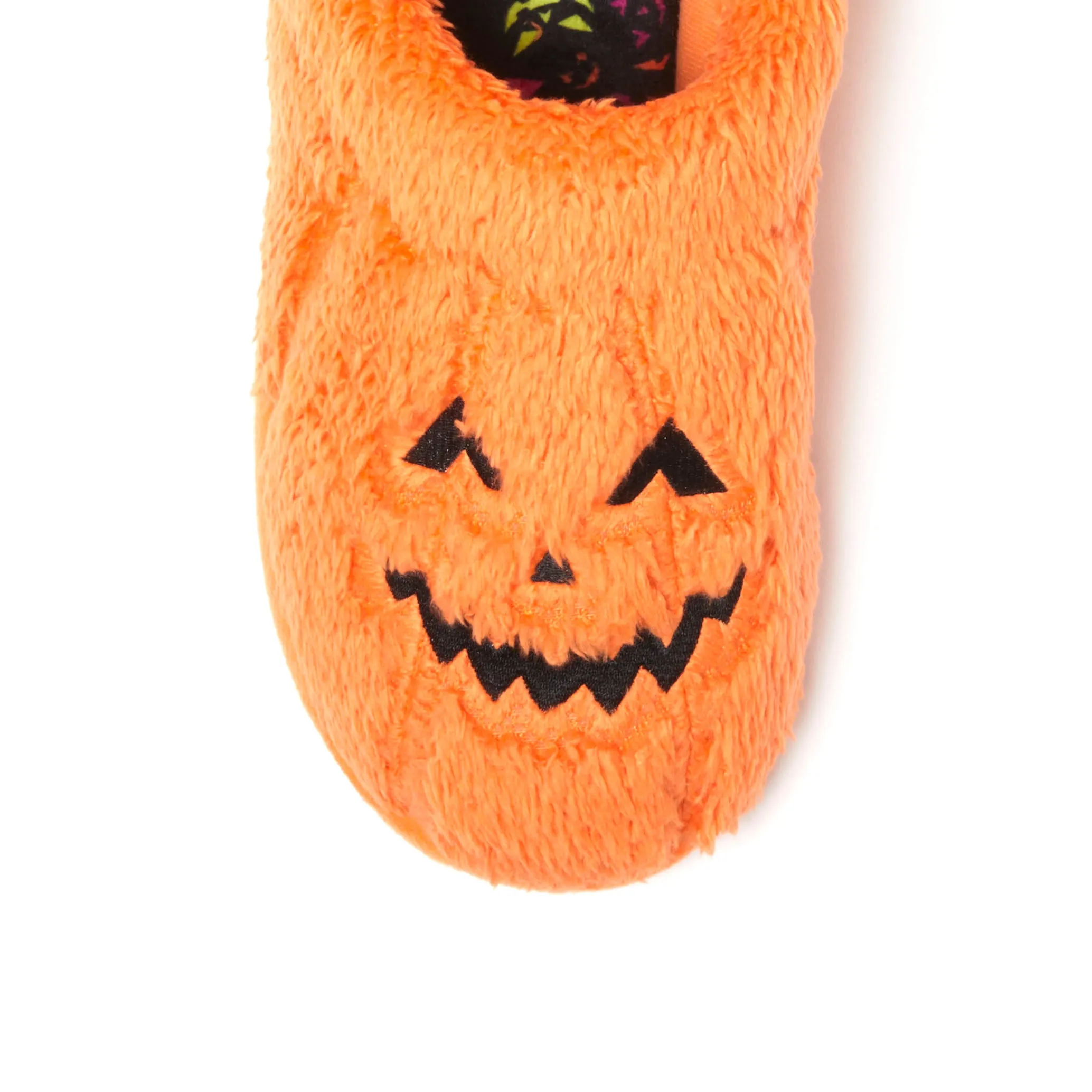 Dearfoams Unisex Jack-O-Lantern Clog Slipper
