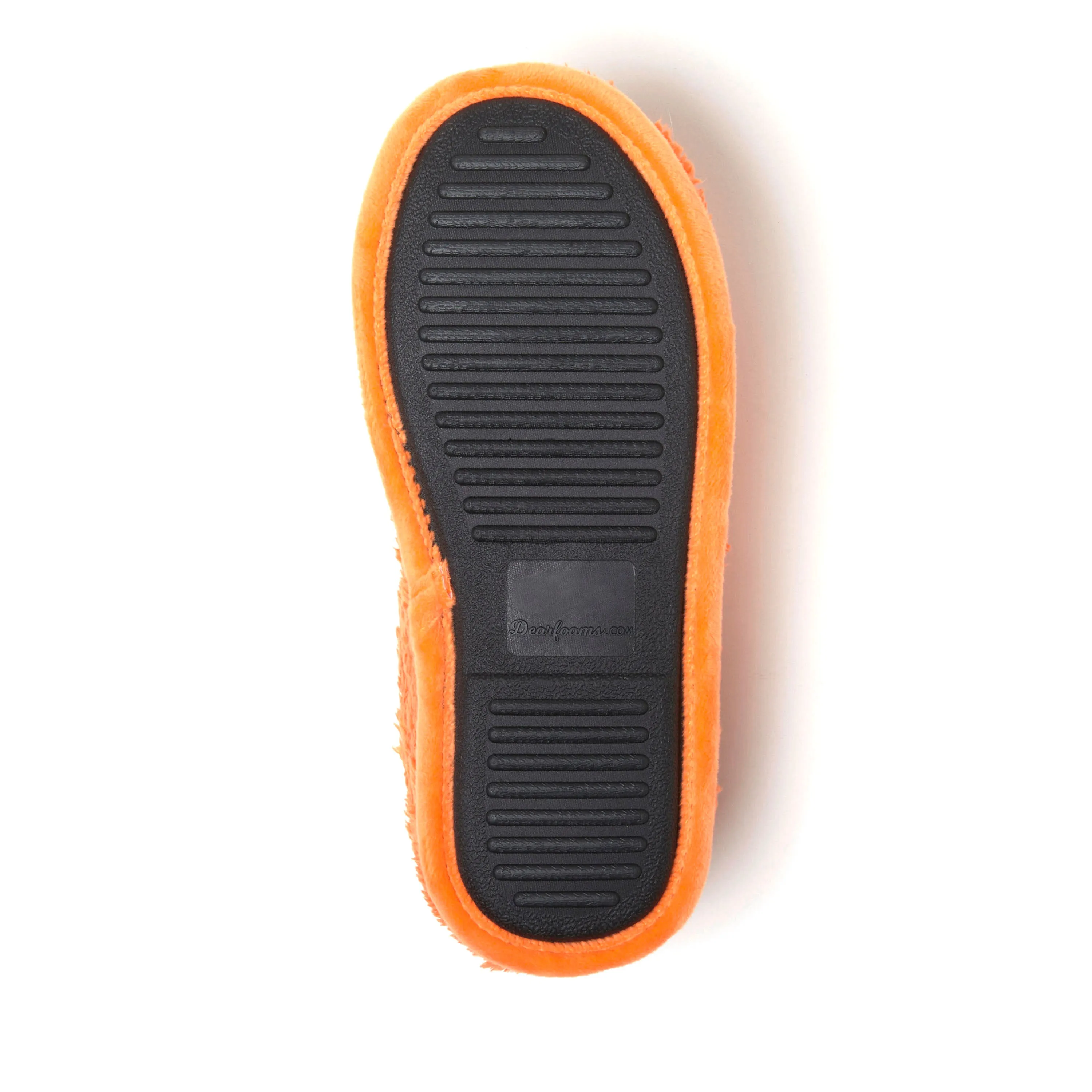 Dearfoams Unisex Jack-O-Lantern Clog Slipper