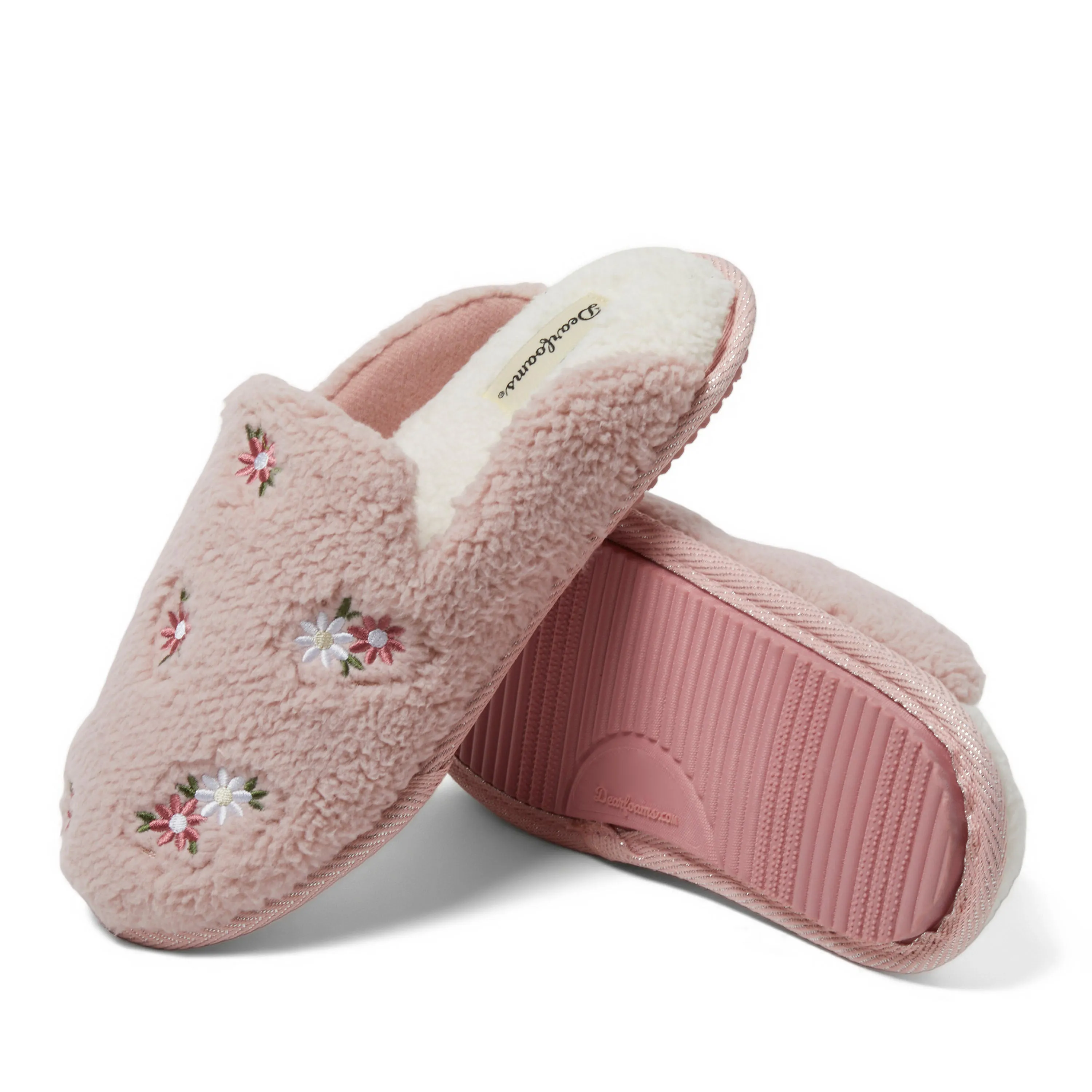 Dearfoams Women's Valentines Day Scuff Slipper