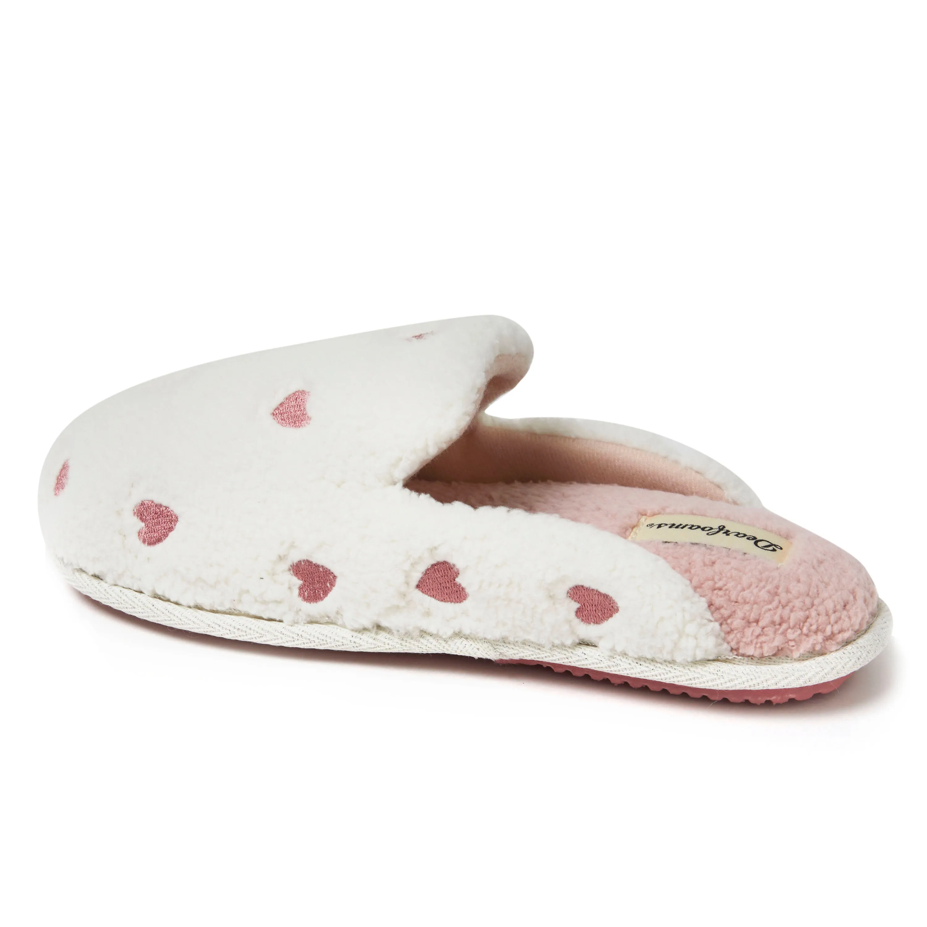 Dearfoams Women's Valentines Day Scuff Slipper