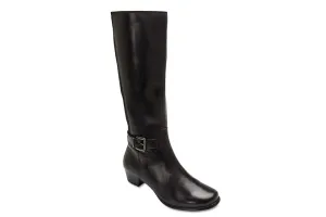 Diego Boot in Black Leather