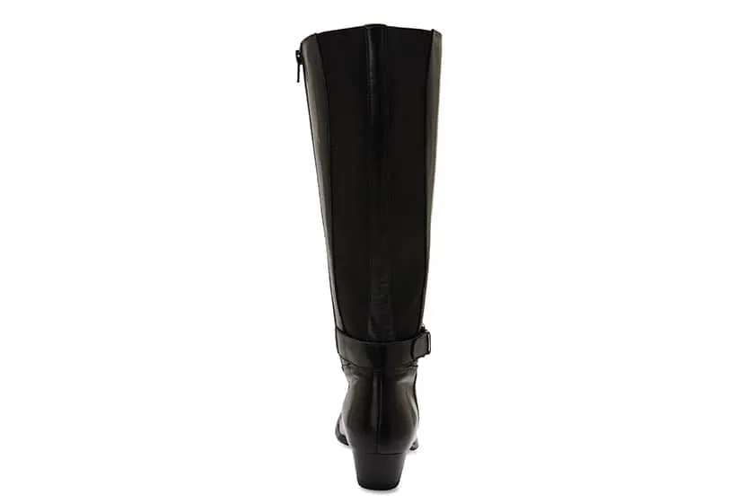 Diego Boot in Black Leather