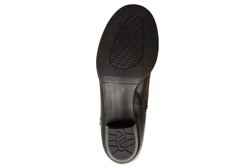 Diego Boot in Black Leather
