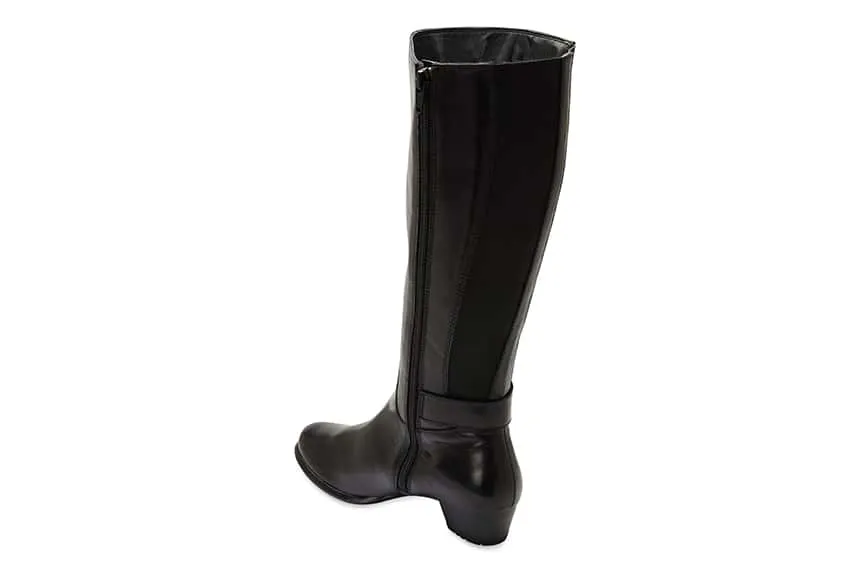 Diego Boot in Black Leather