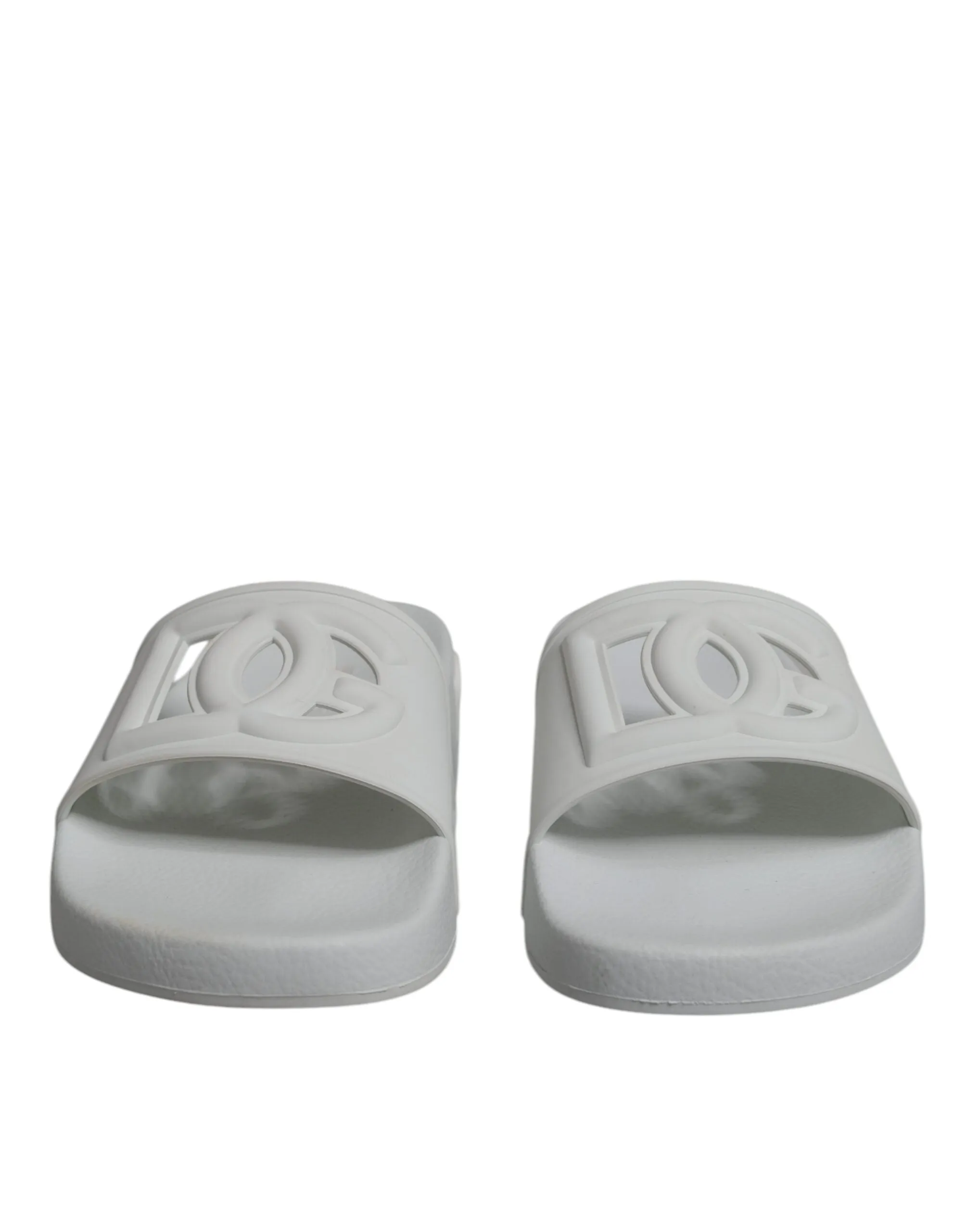 Dolce & Gabbana Rubber Slides Sandals Beachwear Women's Shoes