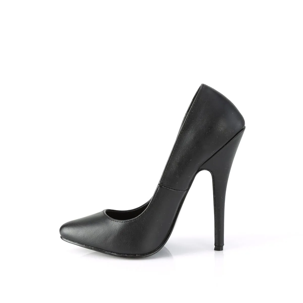 DOMINA-420 Black Faux Leather