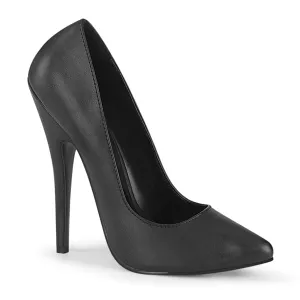 DOMINA-420 Black Faux Leather