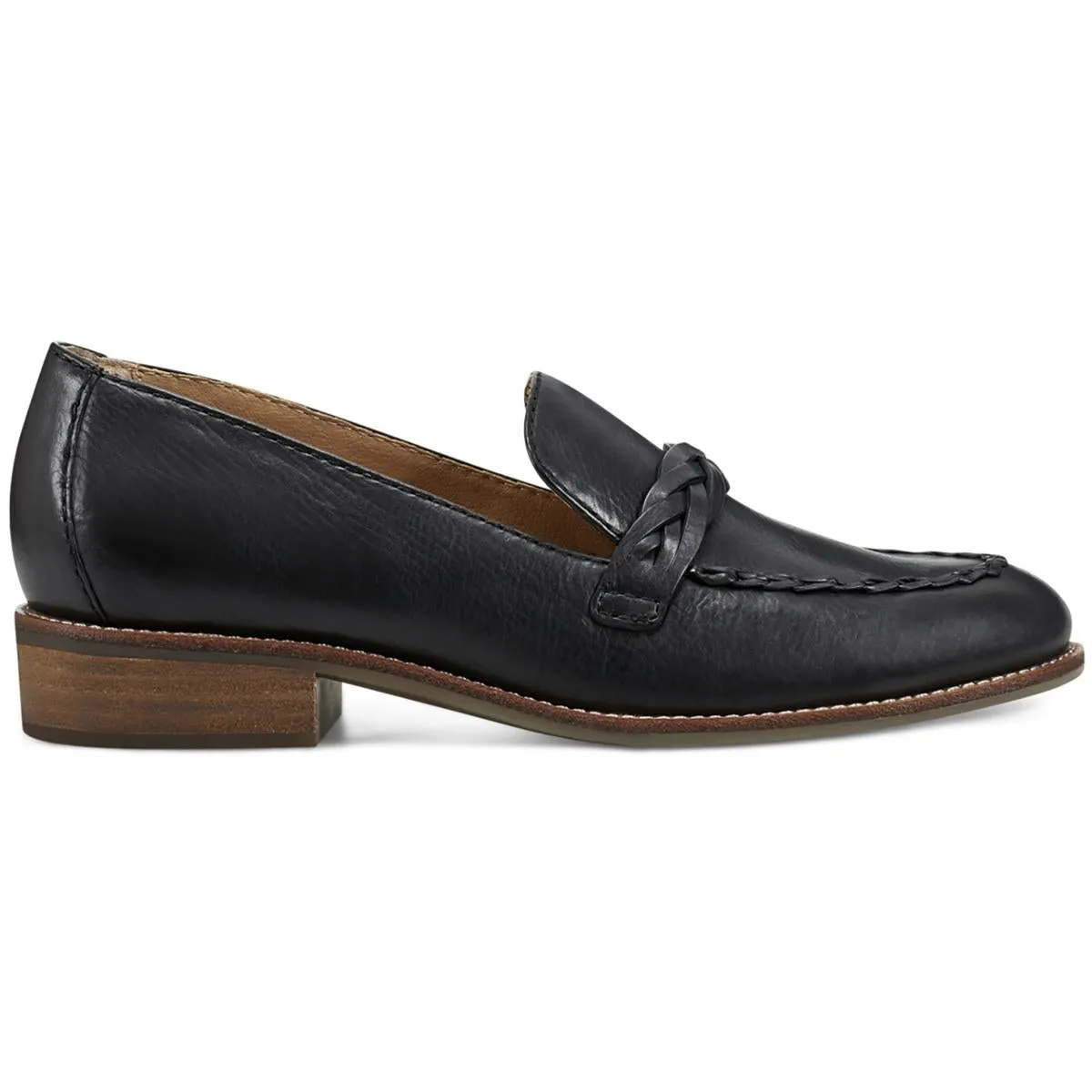 EDIE Womens Braided Man Made Loafers