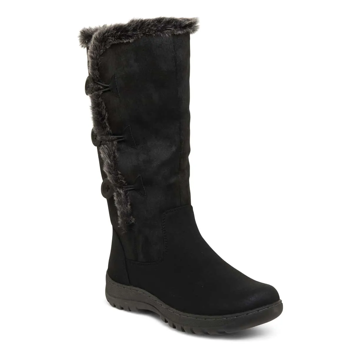 Edmund Boot in Black Smooth