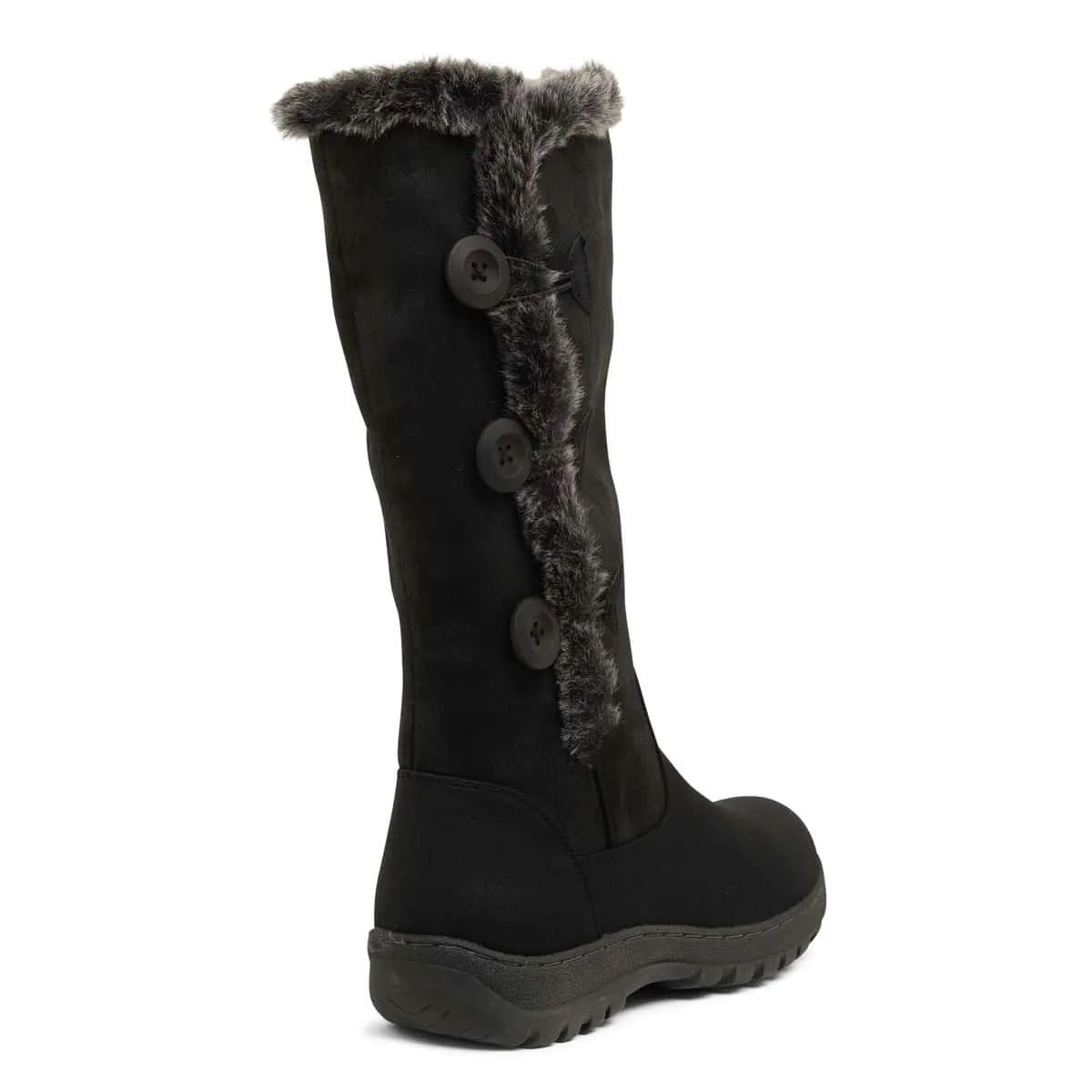 Edmund Boot in Black Smooth