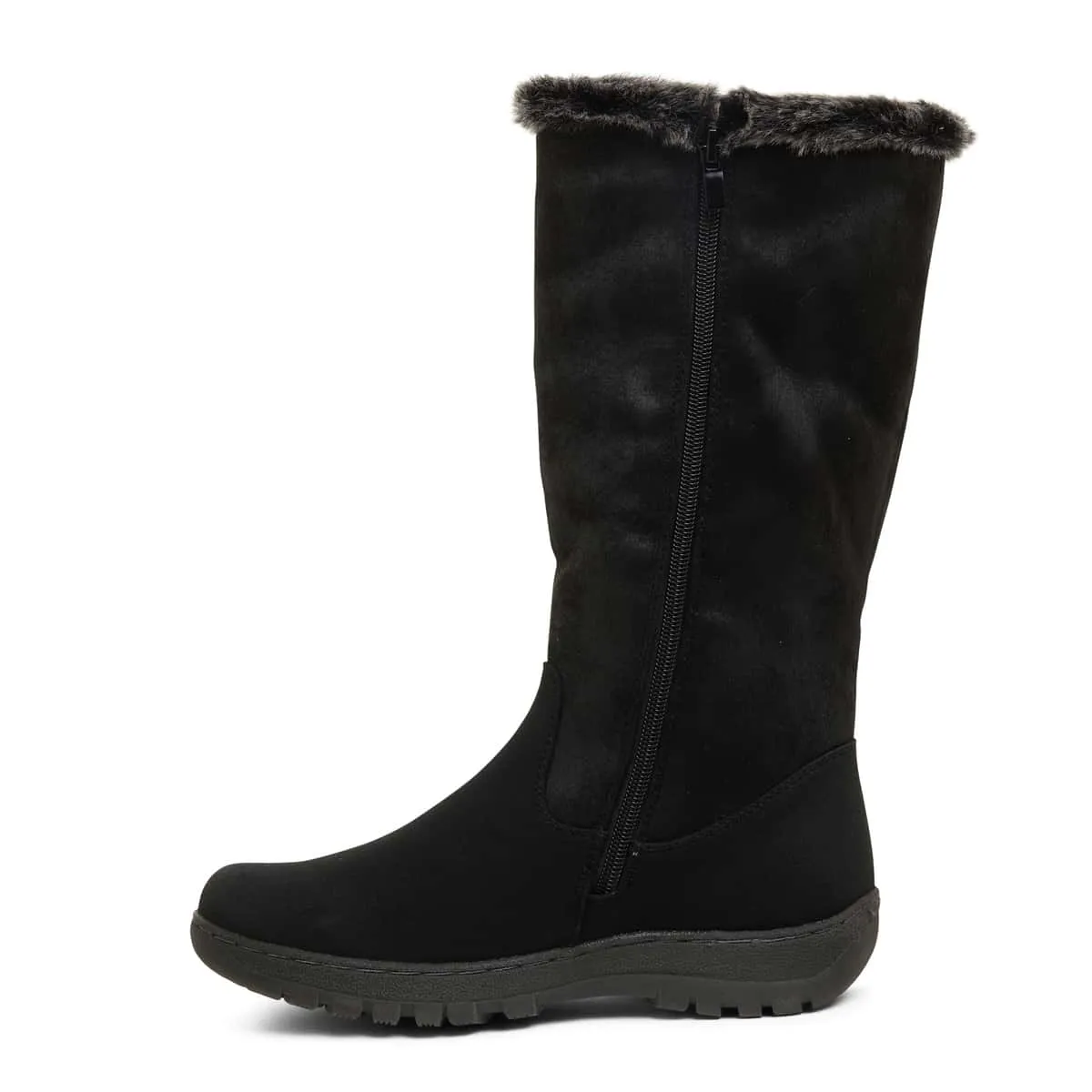 Edmund Boot in Black Smooth