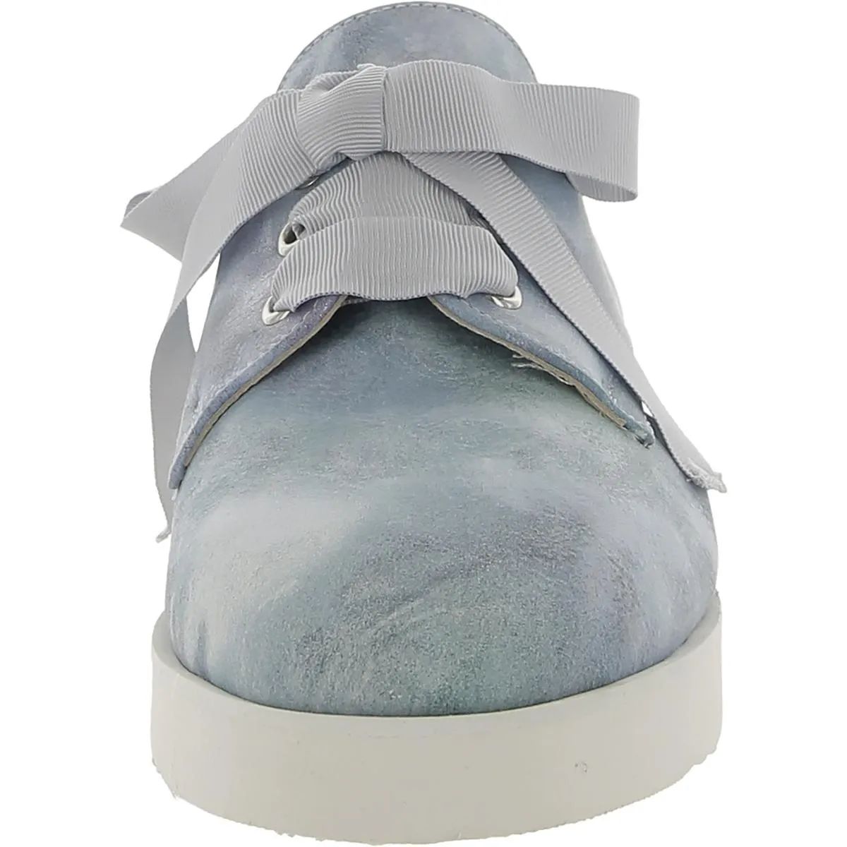 Egadi Womens Leather Tie-Dye Oxfords