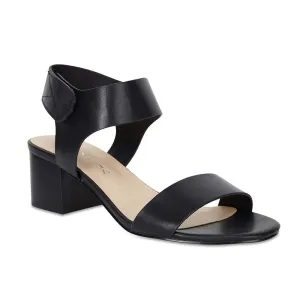 Elesha Heel in Black Smooth
