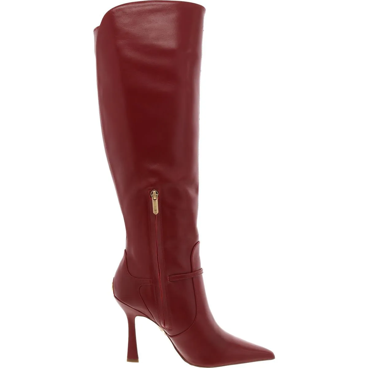 Elia Womens Leather Knee-High Boots