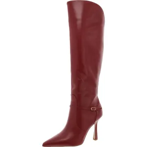 Elia Womens Leather Knee-High Boots