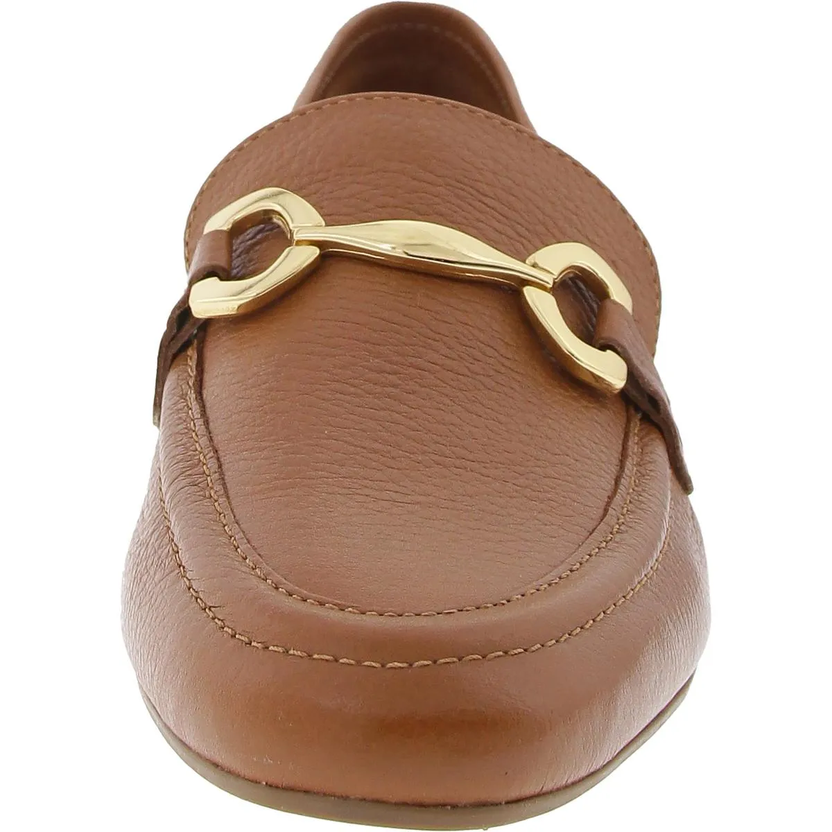 Emma Loafer Womens Buckle Leather Loafers