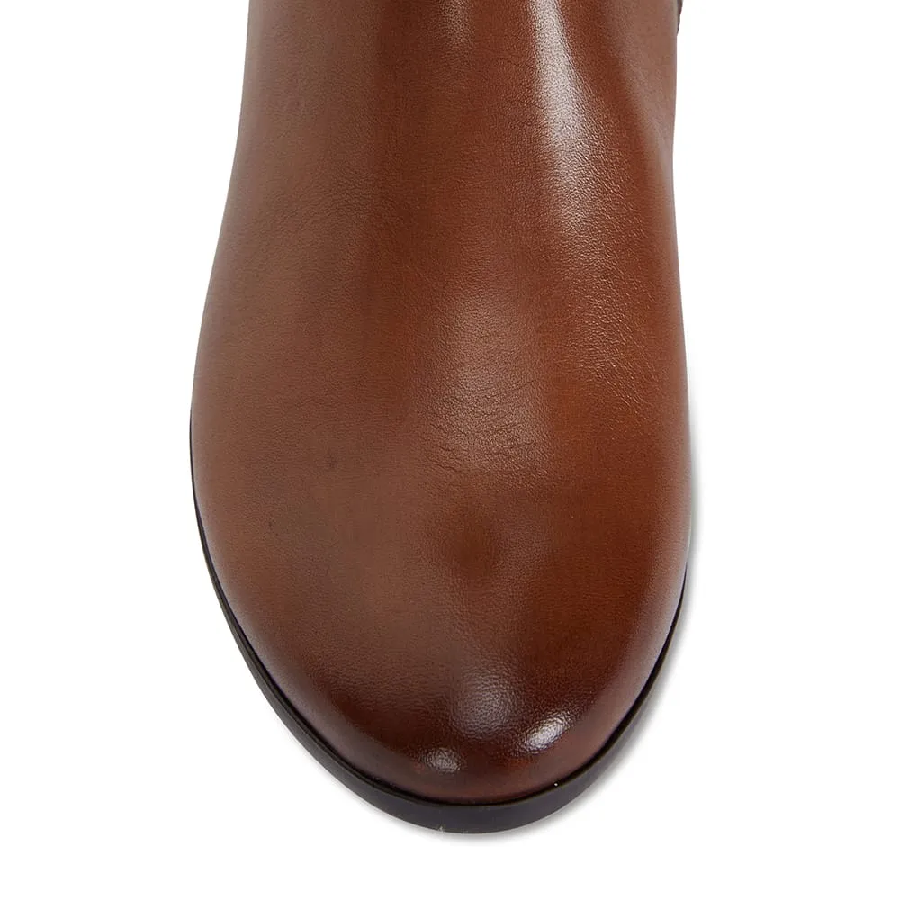 Ethan Boot in Mid Brown Leather