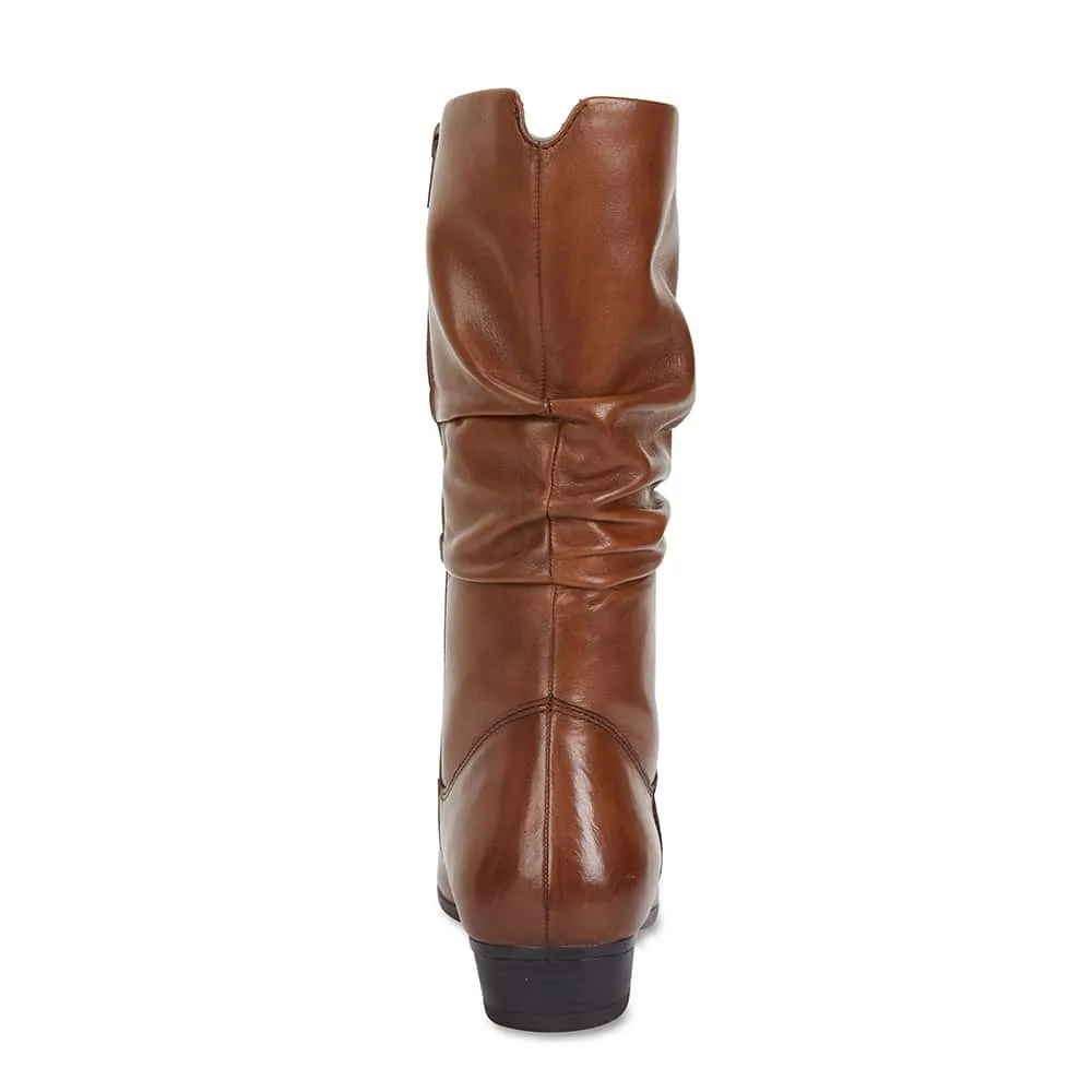 Ethan Boot in Mid Brown Leather