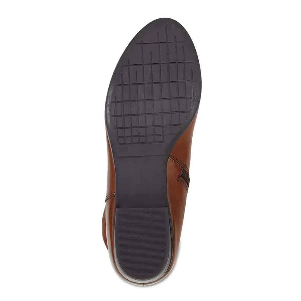 Ethan Boot in Mid Brown Leather