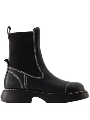 Everyday Mid Chelsea Boots - Black