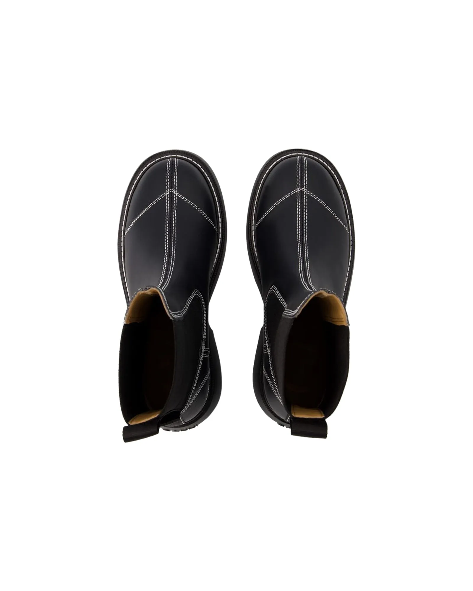 Everyday Mid Chelsea Boots - Ganni - Black