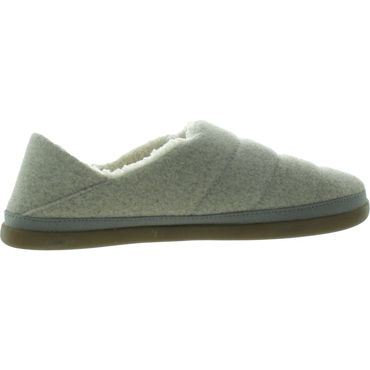 Ezra Womens Faux Fur Lined Man Made Loafer Slippers