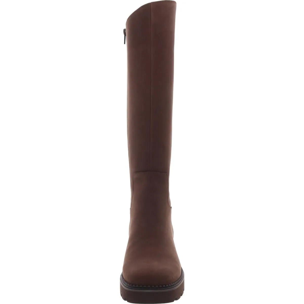 Fallbrook Womens Wide Calf Leather Knee-High Boots