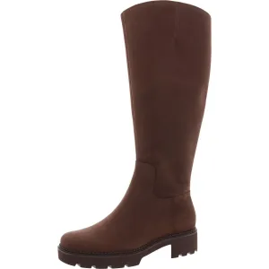 Fallbrook Womens Wide Calf Leather Knee-High Boots