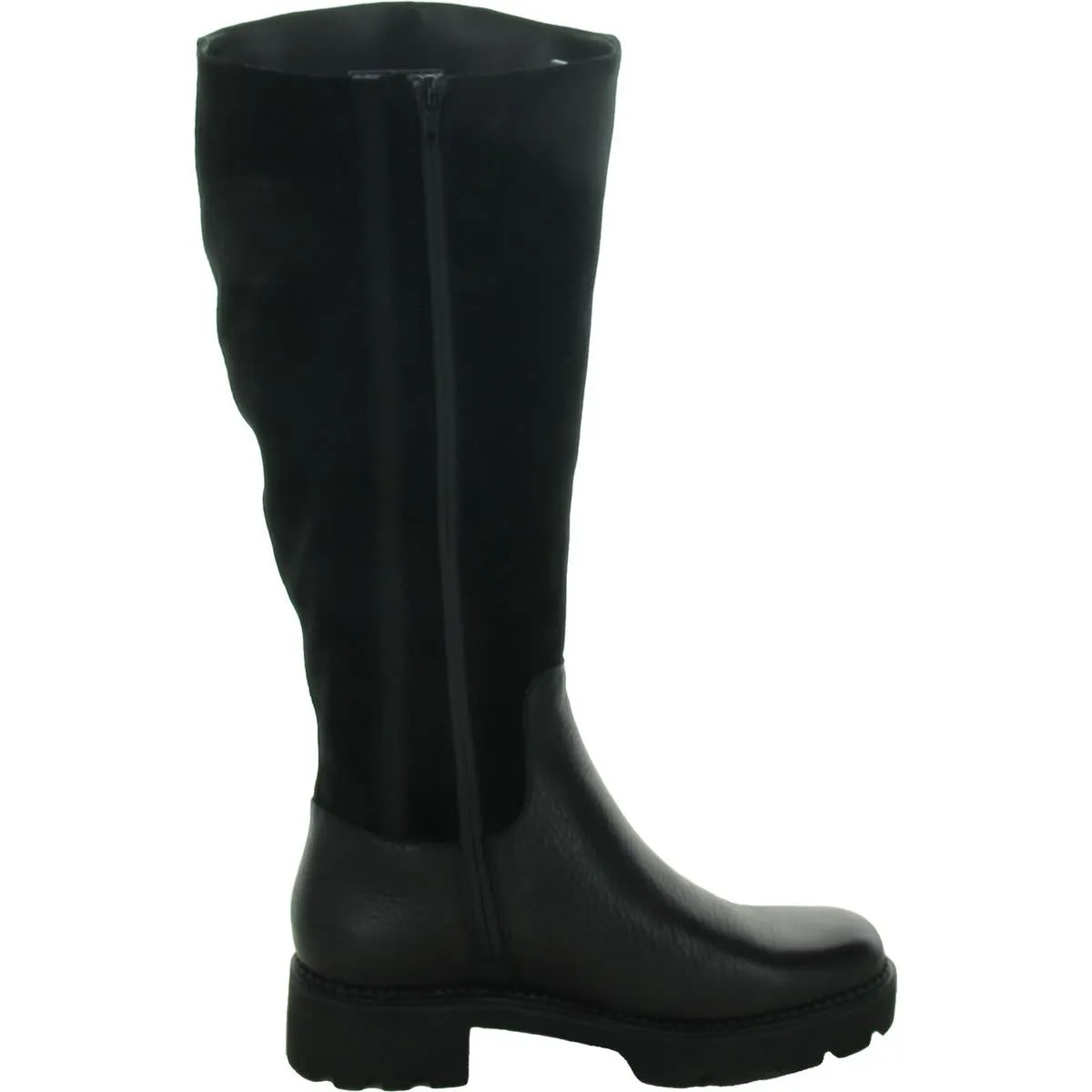 Fallbrook Womens Wide Calf Leather Knee-High Boots