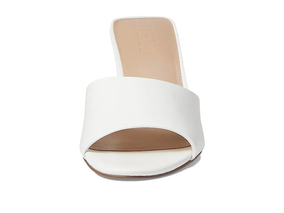 Faryl By Farylrobin Skye Sandals Women's US 12 White Slip On Wedge Heel KHD883