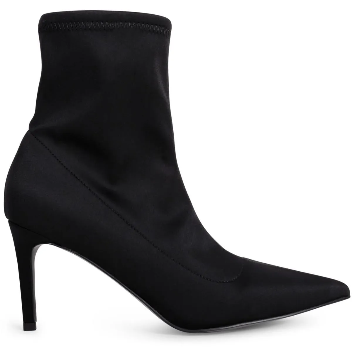 Fazi Womens Solid Pointed Toe Mid-Calf Boots