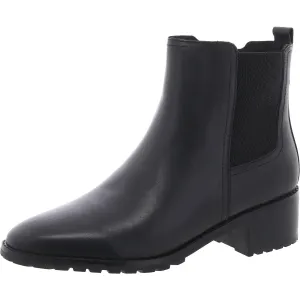 Fedra Womens Zipper Leather Booties