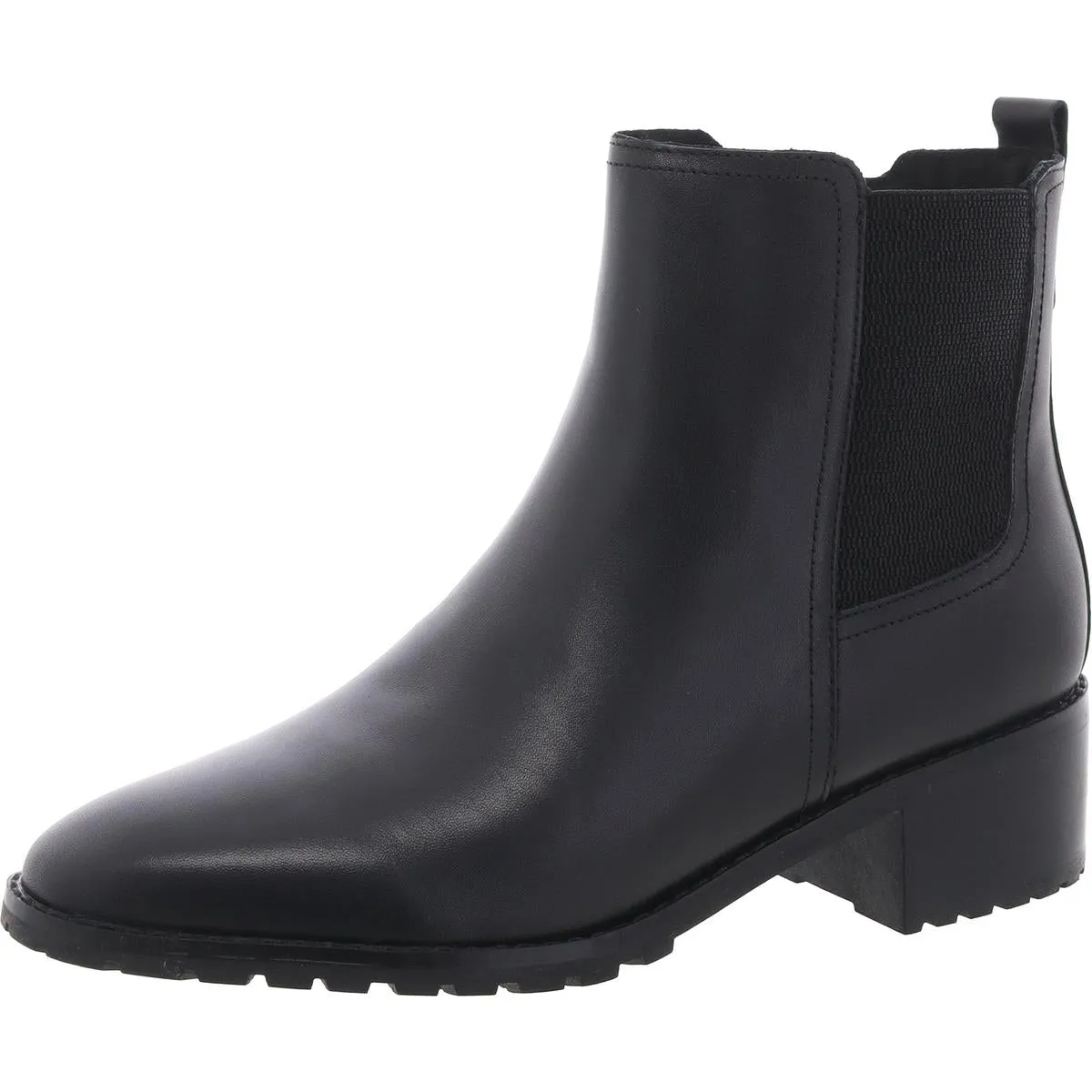 Fedra Womens Zipper Leather Booties
