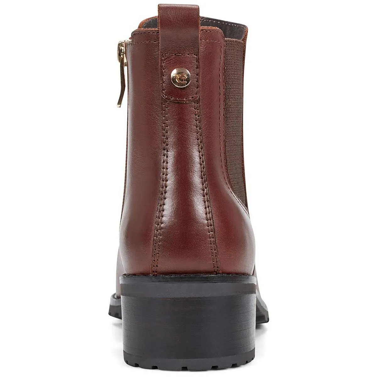 Fedra Womens Zipper Leather Booties