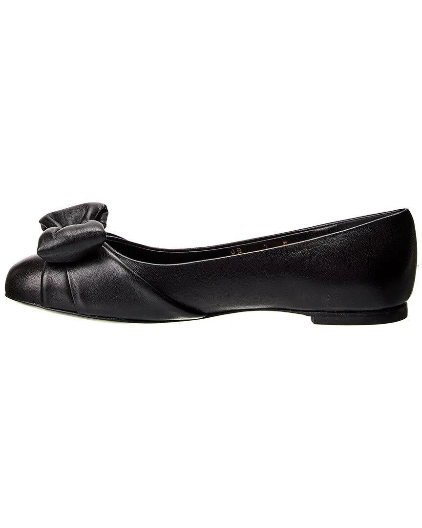 Ferragamo Varina Leather Flat