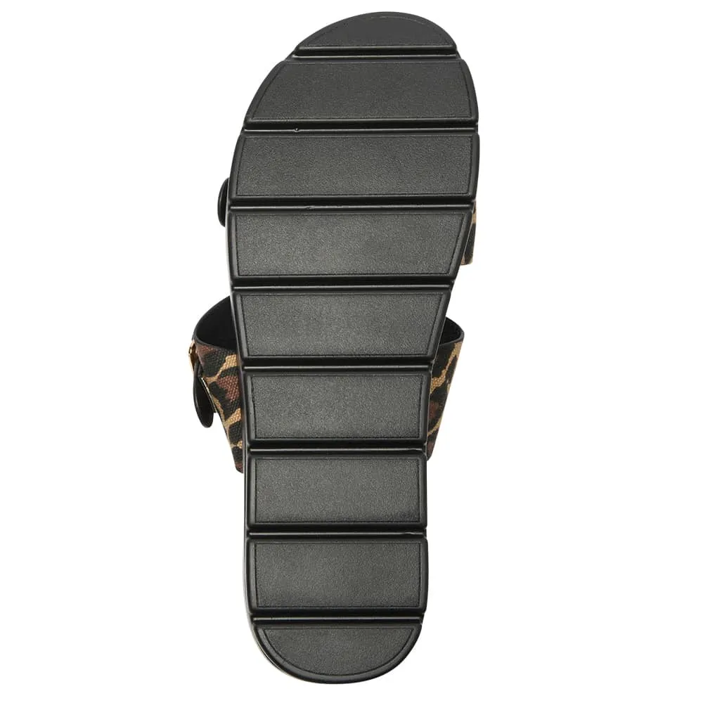 Fiction Slide in Animal Fabric